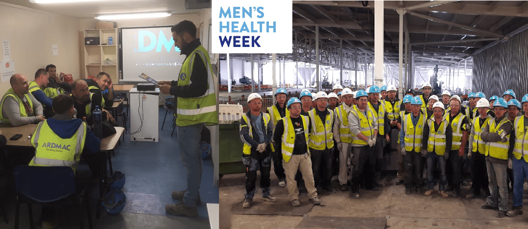 Ardmac supports Men’s Health Week 2018