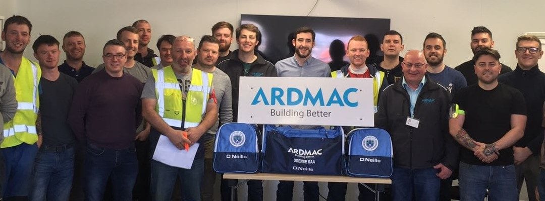 Ardmac sponsors Nordic Championship GAA team