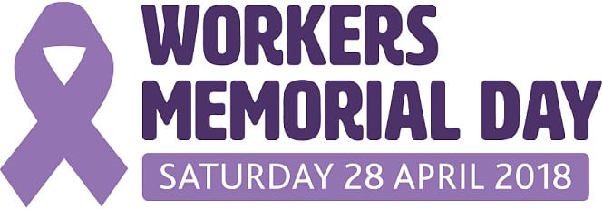 Ardmac supporting Workers Memorial Day 2018