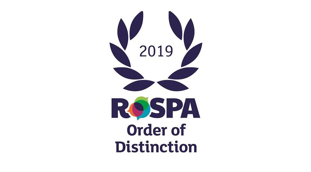 Ardmac receives RoSPA Order of Distinction (19 consecutive Golds) Award for health and safety practices