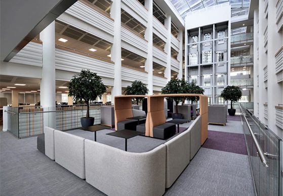 Ardmac awarded the 100000ft2 fit-out of headquarters for Royal London Group over five floors Alderley Park Ardmac-Fit-Out - Royal London Group Alderley Park