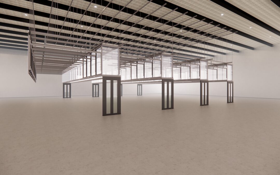 Modular Suspended Structural Aisle Containment Solution