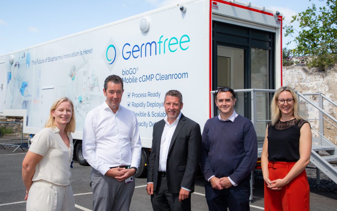 Germfree Europe brings mobile cleanroom trailer to St. James’s Hospital Dublin