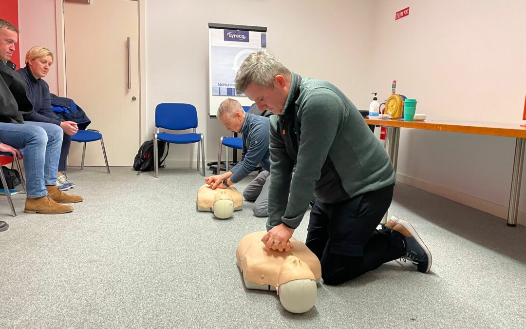 CPR/AED Emergency First Aid Training takes place at Ardmac.