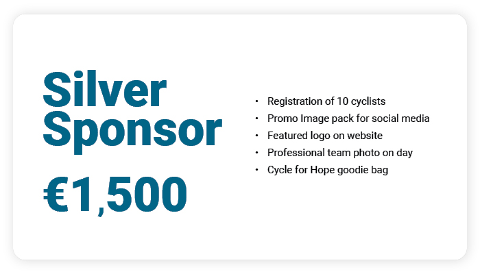 Cycle for Hope Gold Sponsor